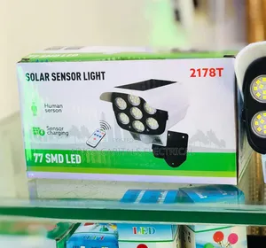 Smart Solar Security Light With Sensors