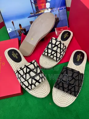 Valentino Wooden Slipers
