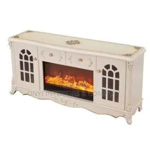 Tv Stand With Drawers and Electric Fireplace