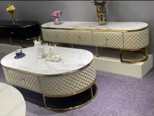 Luxury Tv Stand With Matching Center Table