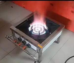 Big Burner Type Gas Stove / Gas Cooker For Big Pot 1,2,3fase