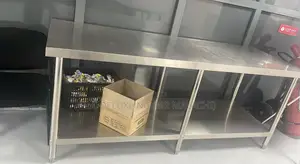 7 Feet Stainless Steel Table / Commercial Steel Table (6legs