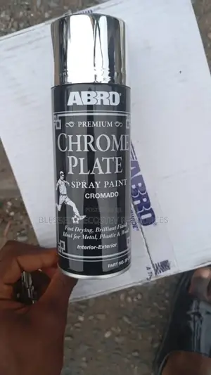 Abro Arosel Spray Paint Chrome