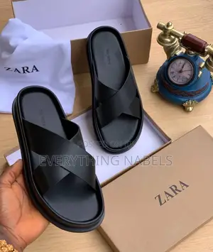 Zara Criss-Cross Slippers