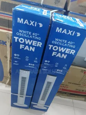 Maxi 40'' Tower Fan – Power, Style Efficiency