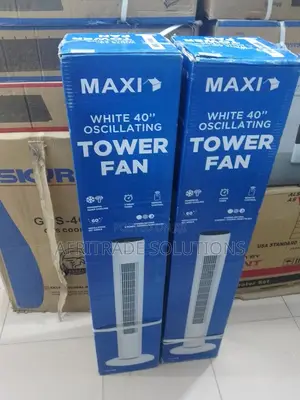 Maxi 40'' Tower Fan – Powerful Airflow, Minimal Space