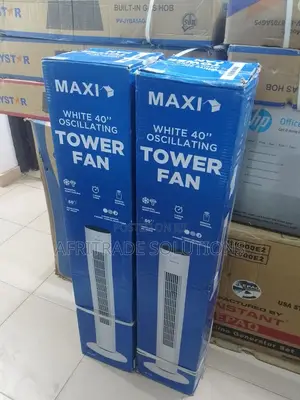 Maxi 40'' Tower Fan – Powerful Cooling, Elegant Design