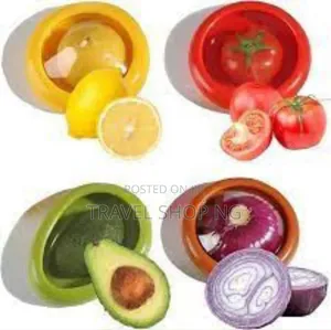 Silicon Fruit Veggie Storage Pod Set Of 3