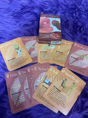Oral Card Game for Adults