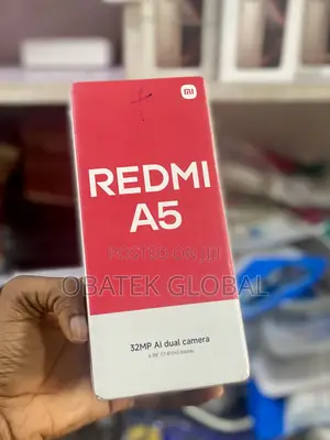 New Xiaomi Redmi A5 4G 128 GB Black