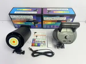 RGB 100w Led Studio Video Light + Remote – Daylight Sun Lamp