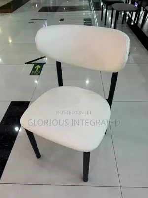 White and Black Dining Chairs