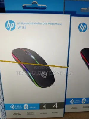 Hp W10 Rechargeable Bluetooth Mouse