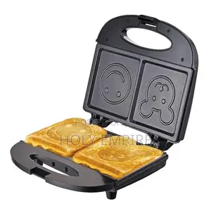 Mini Electric Sandwich Maker Toaster Smiley Pancake Maker