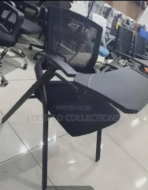 Reclining Studying Students Chair Wit Writing Pad