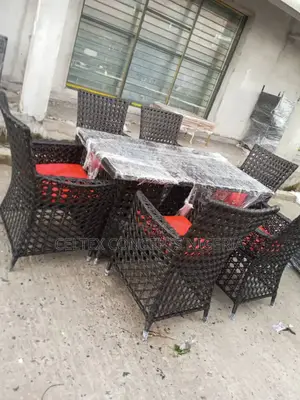 6 Seater Rattan Sofa