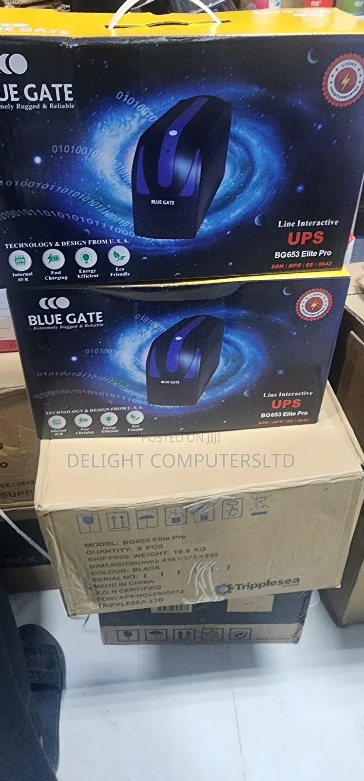 Bluegate Extremely Rugged 653va Ups