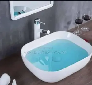 Title: Modern Countertop Basin Sink With Mixer Tap