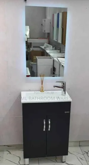 Cabinet Basin With Led Mirrors Sets for Bathroom or Dinning