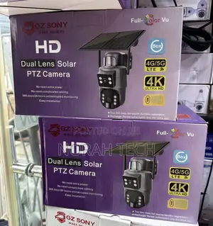 Ultra Hd Dual Lens Solar PTZ Camera