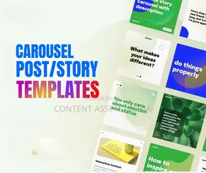 Carousel Template Design and Creation