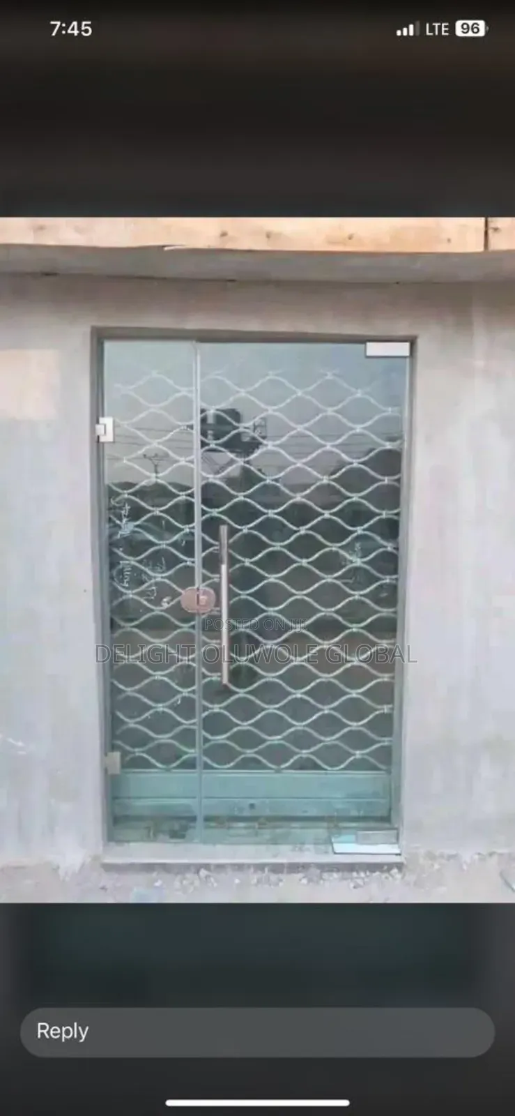 Framless Door
