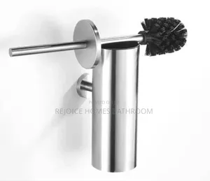 Stainless Steel Wall-Mounted Toilet Brush Holder
