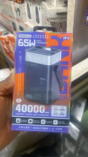 Remax 65w Power Bank 40000mah Fp-3