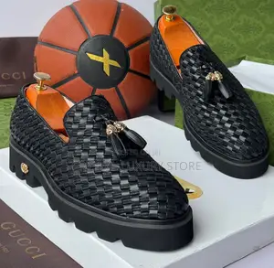 Gucci Quality Luxury Men Genuine Leather Shoe
