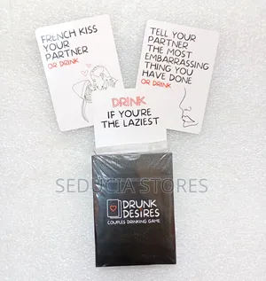 Drunk Desires Adult Couple Party Game Cards