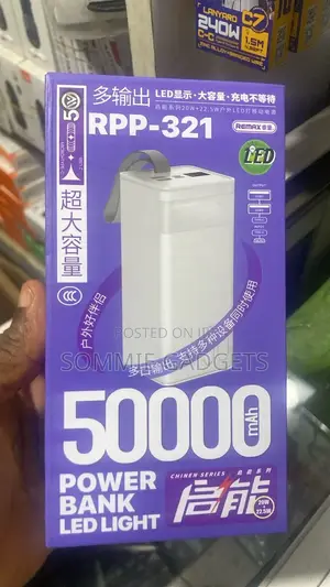 Power Bank RPP 321 Remax 50000mah / 22.5w