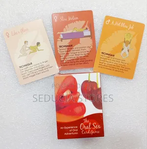 The Oral Sex Adult Game Card
