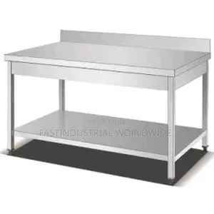 6 Ft Working Table With Back
