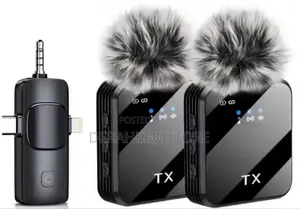 3 in 1 Profesional Noise Cancelling Wireless Microphone.