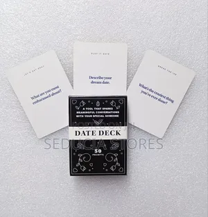 Date Deck Conversation Game Cards