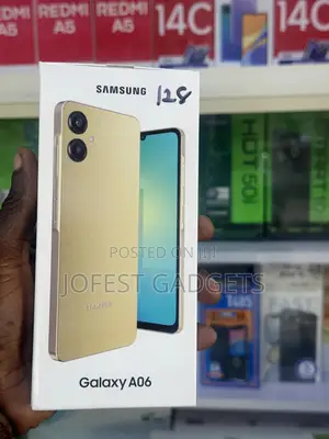 New Samsung Galaxy A06 128 GB Yellow