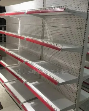 Quality Double Side Metal Supermarket Shelves