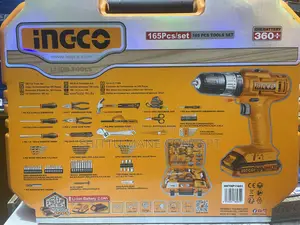 165 Pcs Tools Set Ingco
