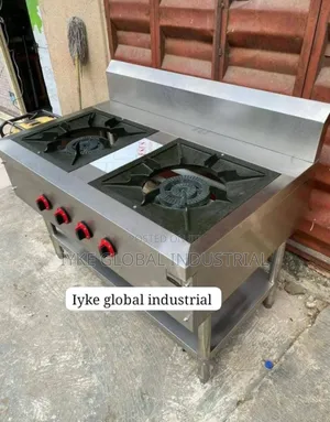 2 Burner Standing Industrial Gas Cooker