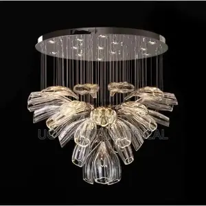 Italy Designer Creative Crystal Glass Pendant Lights