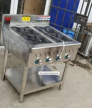 4 Buner Standing Gas Cooker