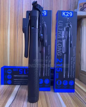 Ultra Long Selfie Tripod 2.1m Height 7 Feet With Remote