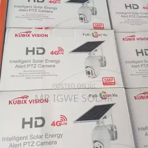 Kubix Vision Solar CCTV Camera