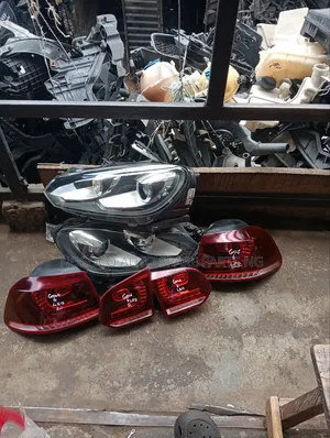 Set Of Full Light And Rear Light Golf 6 2013