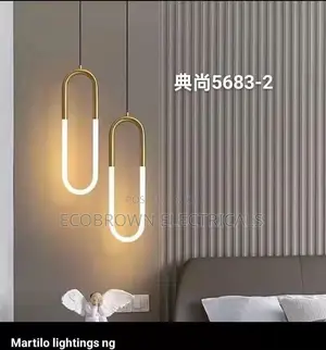 White Led Hanging Lamp Restaurant Pendant Lamp