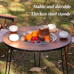 Foldable Barbecue Grill Table