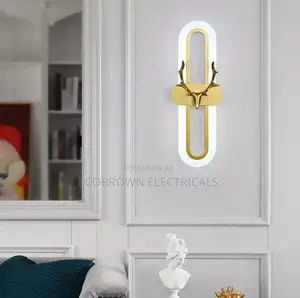 Bedroom Bedside Modern Living Room Background Wall Led