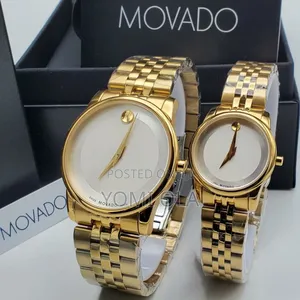 Movado Gold Couple Watch