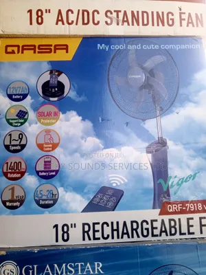 Gasa Rechargeable Fan 18"