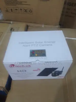 Solar-Powered PTZ Cameras With Rechargeable Batteries